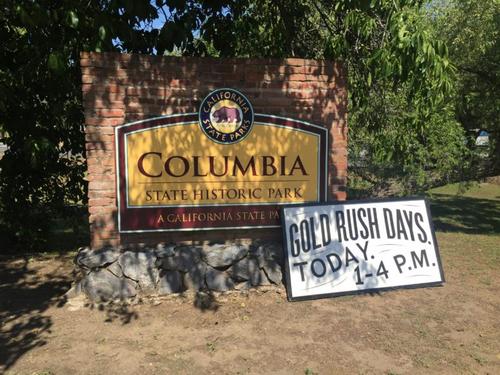 The gold rush town. Columbia, CA